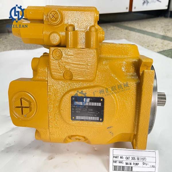 423-0097 CAT 305.5E Pompes hydrauliques CAT 305CCR Pompes principales 4230097 266-6827 CAT 305.5E2 Excavatrice dans les pièces de pompes hydrauliques