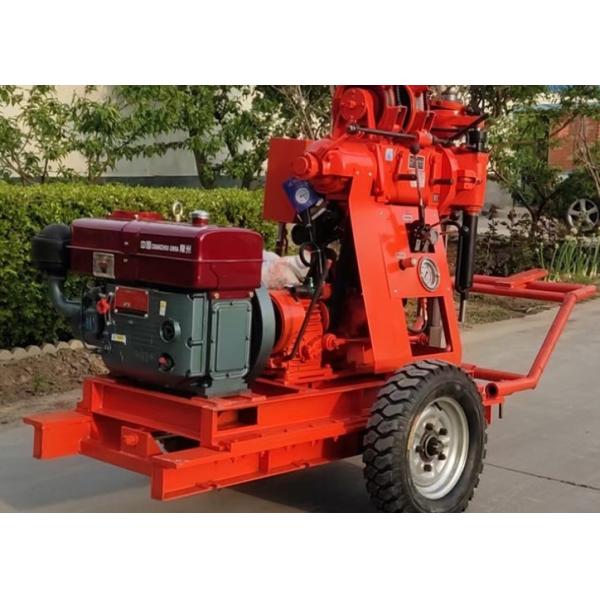 200 м строительная буровая машина для испытания почвы в Южной Африке