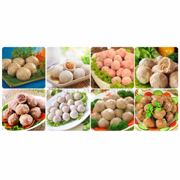 Seafood Fishball 1.5kw SS304 Meatball Making Machine