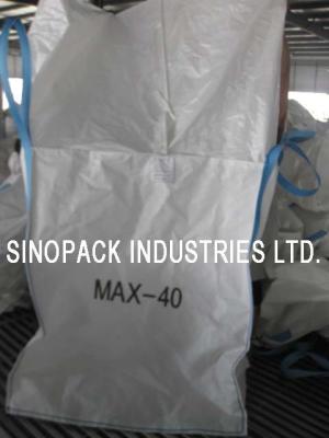 1 ton U-panel duffle top 100% virgin PP woven big bag for soil / cement / minerals