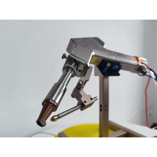 Tête de soudage laser à fibre portable refroidissement à l'eau moteur unique