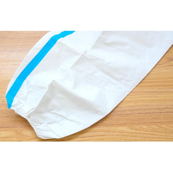 Disinfect Bio Security Type 4 Disposable Coveralls 65g SF Microporous Suit For Men Women