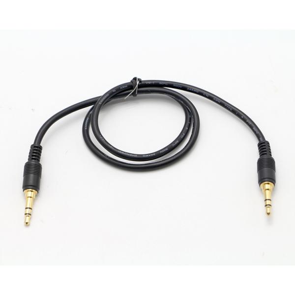 OEM Gold Plating 1M 2M 3M Male to Male 3.5mm Jack Aux Auxiliary Speaker Stereo Audio Cable