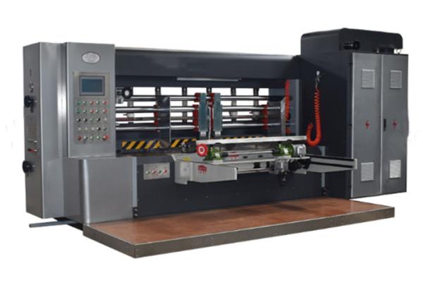 Dust Proof Flexo Printer Slotter Die Cutter With Lead Edge Suction Feeding System