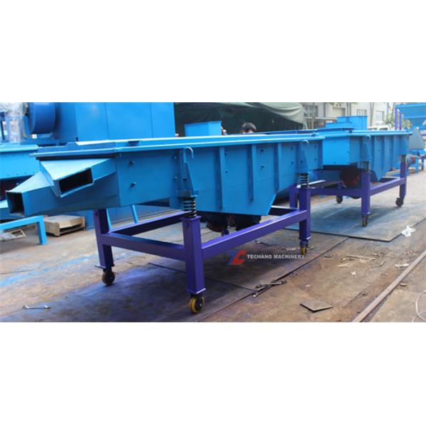 Carbon Steel Material Linear Vibrating Screen For Tea Leaves Sieving