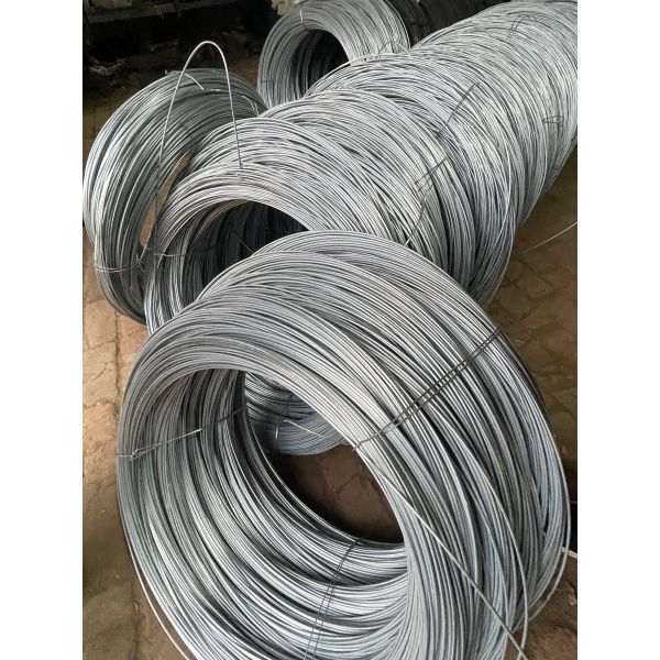3.36mm * 2.28m hot dipped Galvanized Double Loop Quick Link Tie Wire for Plastic bottle