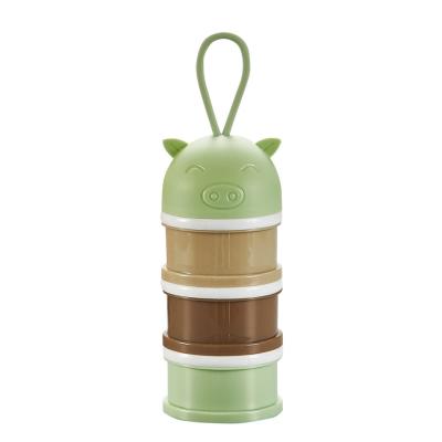Small Baby Food Storage Container , Custom Portable Milk Powder Container