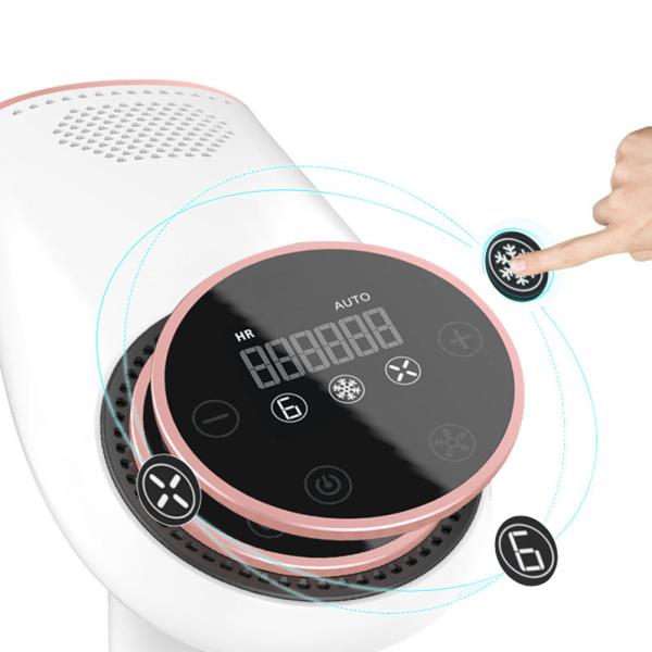 Permanent Home Pulse Light Ice Cooling Laser Hair Painless Removal Mini Handheld IPL Epilator Portable Depilator Machine