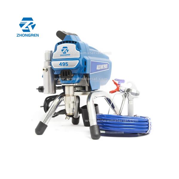 Customizable Electric Airless Paint Sprayer Powerful 5L / Min 395 Airless Paint Sprayer