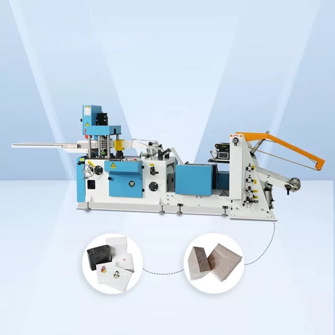 CE ISO Certified Automatic Towel Folding Machine High Productivity Bundle Packing Machine User Friendly