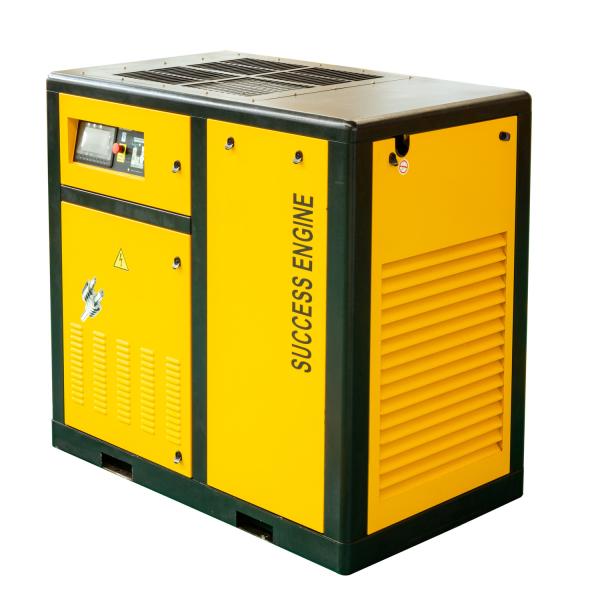 Air Cooling 22KW 30HP Lubricated Stationary  VFD Air Compressor