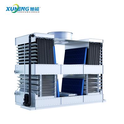Custom Low Noise 380 Tons Cross-flow Closed Cooling Tower Stainless Steel Closed Circulating Water Cooling Tower for Cooling