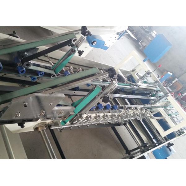 High Efficiency Carton Box Making Machine / Automatic Folder Gluer Stitcher