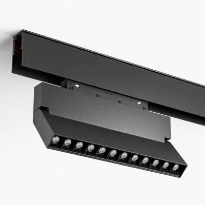 Magnetic LED Track Light 12W 6W 18W 48V White 1-10V Dimming Foldable Spotlight For Home Hotel