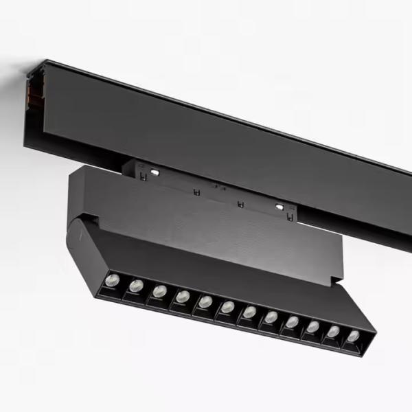 Magnetic LED Track Light 12W 6W 18W 48V White 1-10V Dimming Foldable Spotlight For Home Hotel