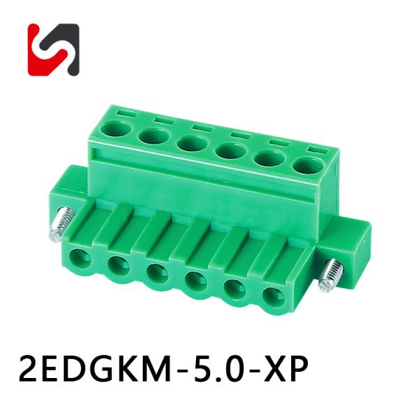 2EDGRKM-5.0 5.0mm Pitch Pcb Connector Plug In Terminal Blocks Male Female
