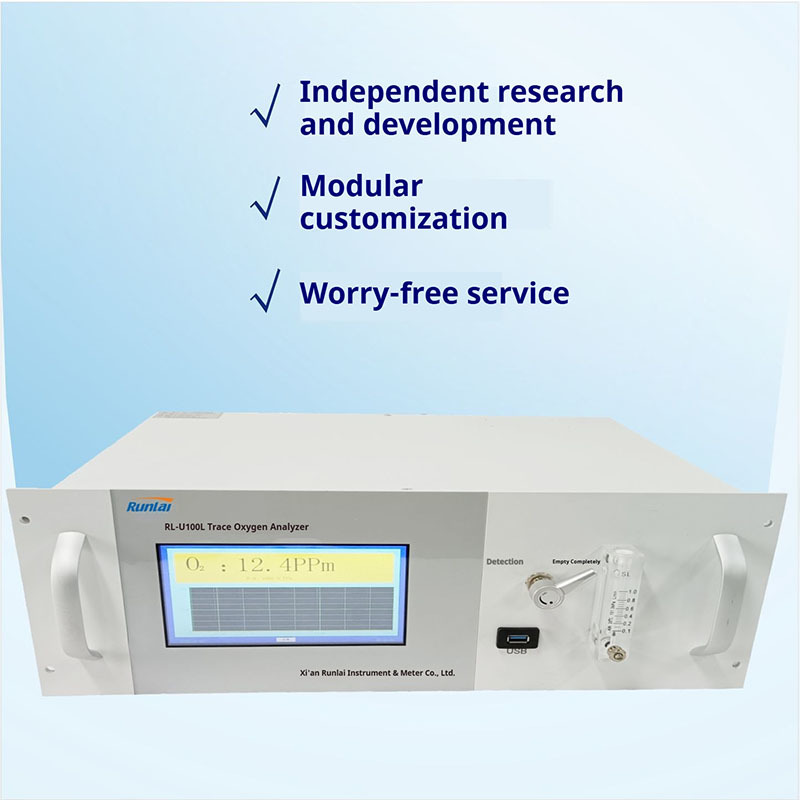 O2 Gas Analyzer With Electrochemical Sensor For Real Time Oxygen Monitoring