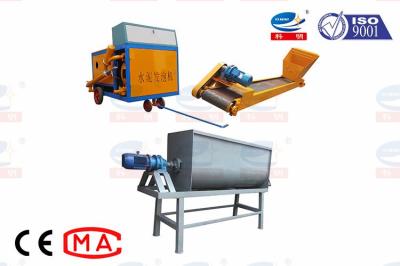 Trabalho contínuo da máquina concreta profissional da espuma com misturador