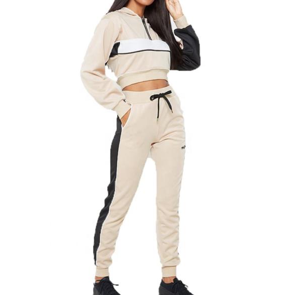 Futebol de formação ocasional Team Tracksuits das mulheres do Sportswear atlético dos basculadores do fato de esporte