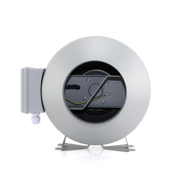 4-дюймовый 203-дюймовый CFM встроенный вентилятор с контроллером скорости, 4-дюймовым углеродным фильтром и 8-футовым соединением каналов