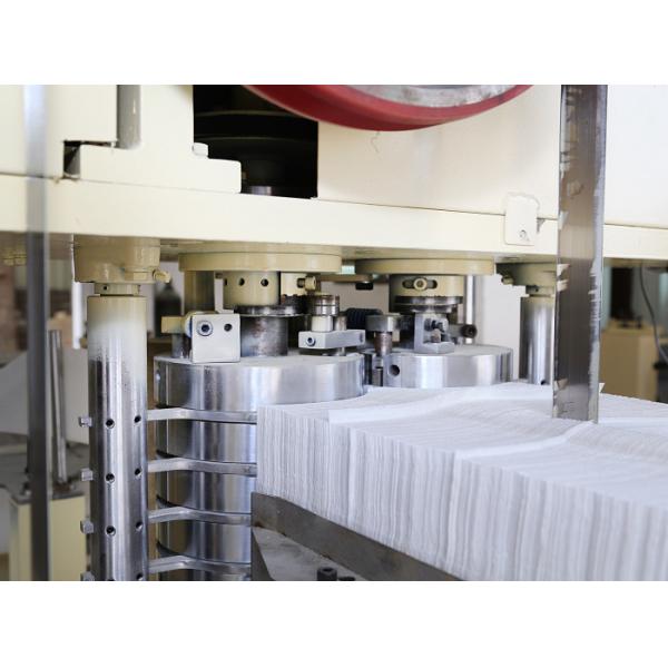 CE 1 / 6 Folding 3000 sheets / Min Tissue Napkin Machine
