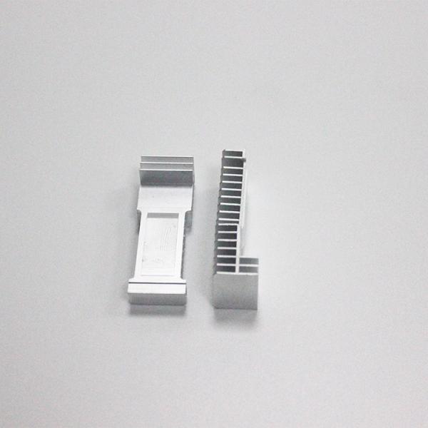 Промышленный серебряный алюминиевый теплоотвод штранг-прессования крепко анодируя