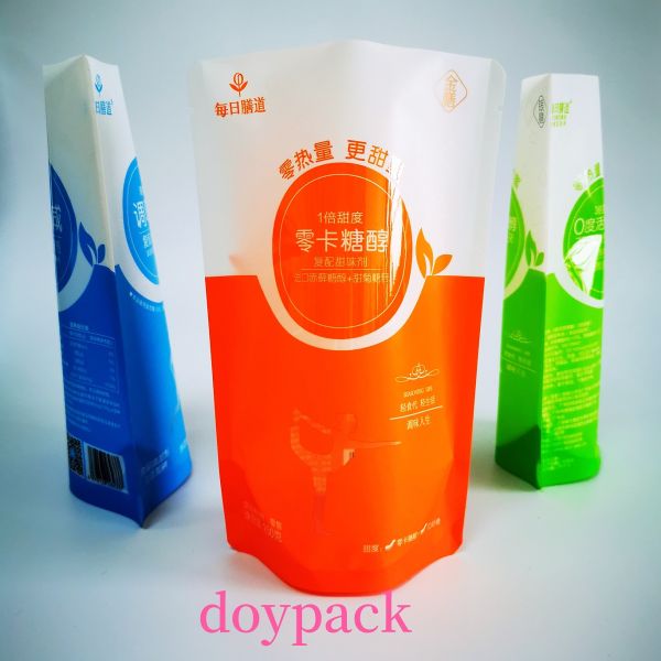 Digital Printing With Logo Customized  Low Qty Custom Mylar Bags for Food Storage Packaging Plastic  Stand up Zipper Pouch
