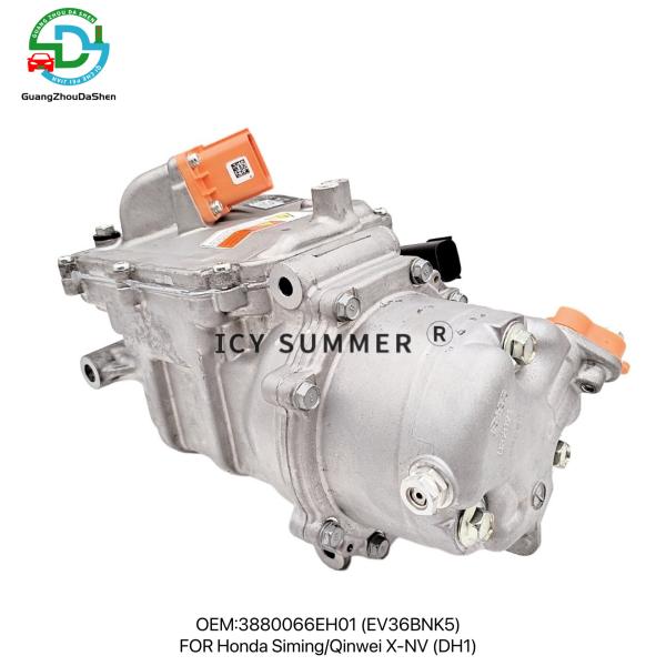 OE 3880066EHO1 Electric Car Hybrid AC Compressor For Honda Siming / Qinwei X-NV DH1