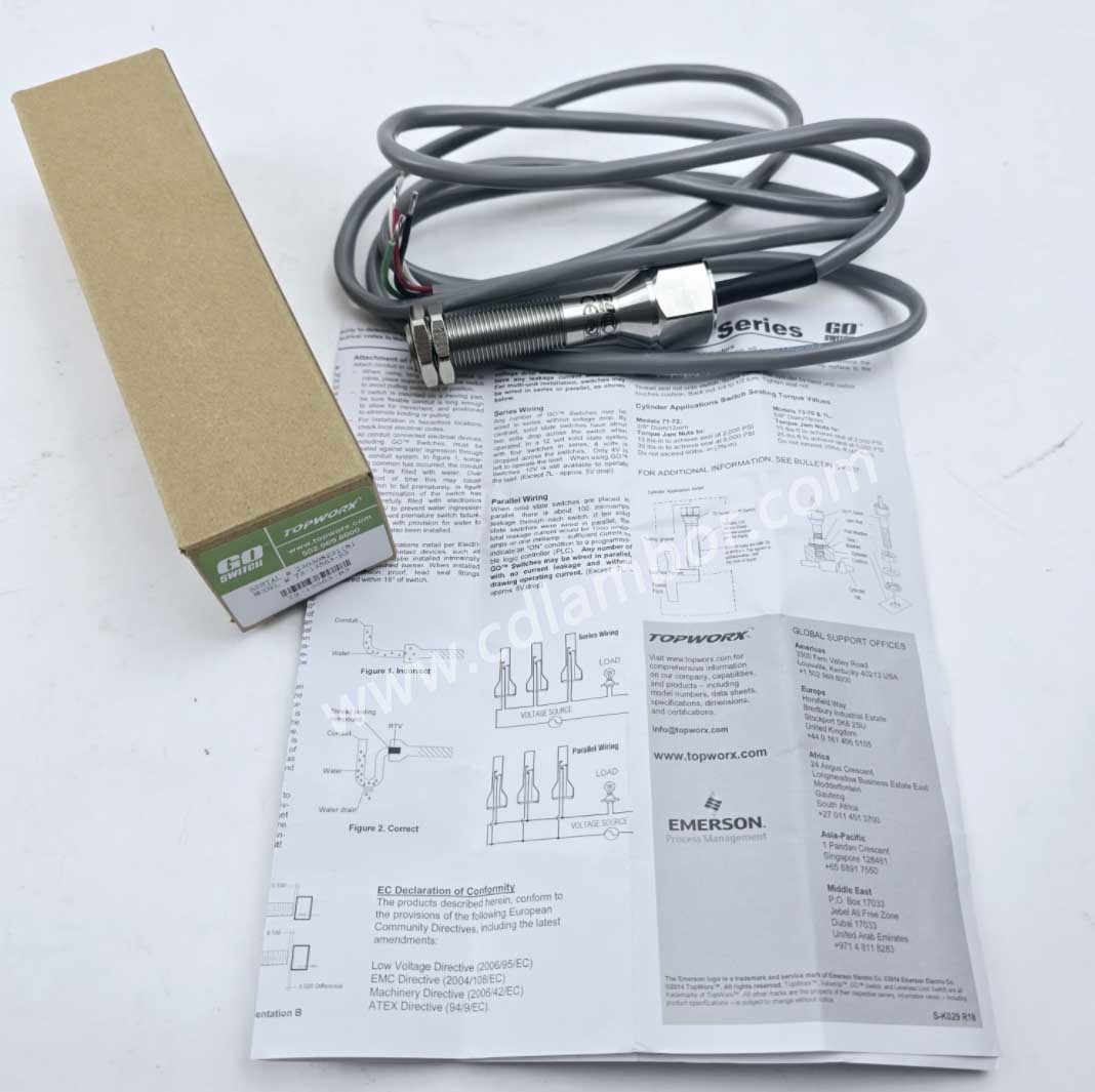 TOPWORX Go Swithc 73-13563-B3 73 Series Magnetic Induction Limit Switch emerson position switch Ind