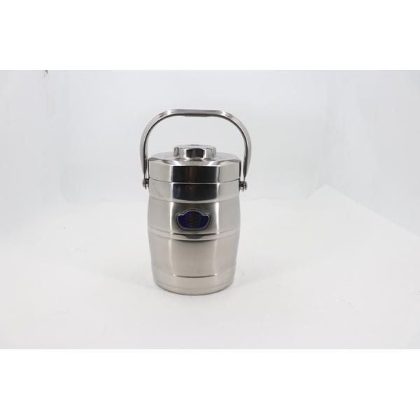 6.5L Stainless Steel Lunch Containers , Stainless Steel Bento Box Leak Proof