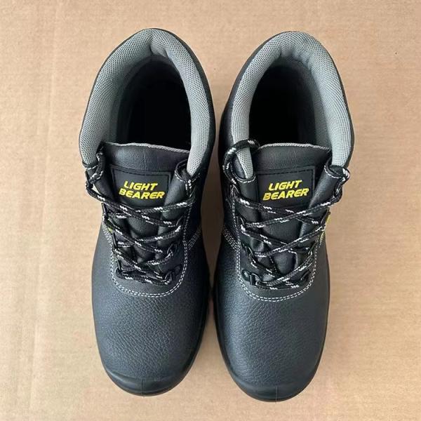 Chaussures de travail de sécurité S3 en cuir authentique chaussures de travail pour hommes