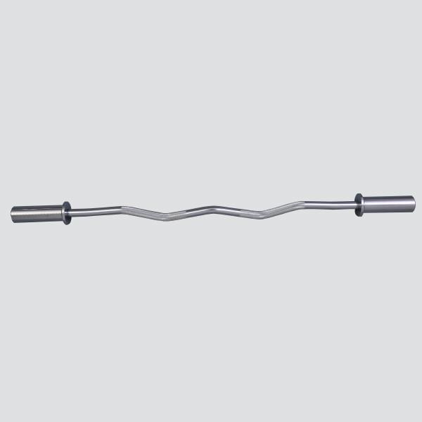 1.2m Electroplated Free Weight Exercise Equipment Curl Barbell Bar