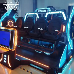 Théâtre de réalité virtuelle 9D rotatif à quatre places avec jeu multijoueur