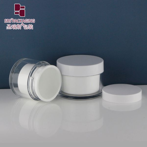 J101 50g 100g 240g Luxury Empty Facial Cream Jar Container Cosmetic Packaging Replaceable