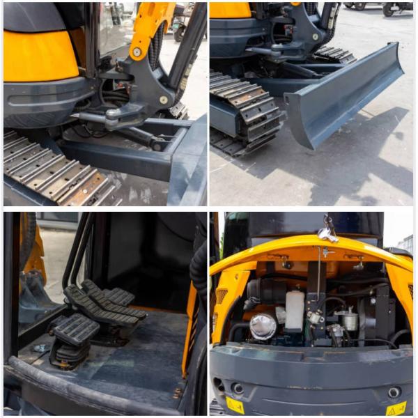 Full Hydraulic Pilot 2.5 Ton Mini Excavator Equipment Multi Purpose Small Digging Machine