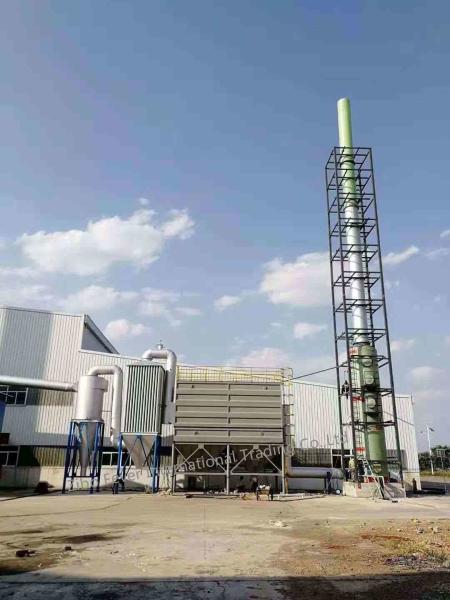 Asphalt Plant 18m2 Industrial Dust Filter Collector 0.6Mpa Energy Saving