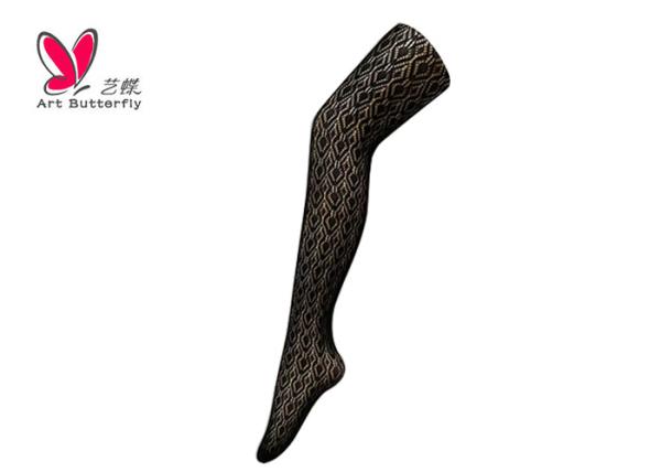 Attractive Ladies Fishnet Tights M And S Floret Jacquard Pantyhose