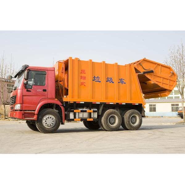 Convenient Howo Garbage Compactor Truck / Sanitation Garbage Truck  Model Qdz5250zysa