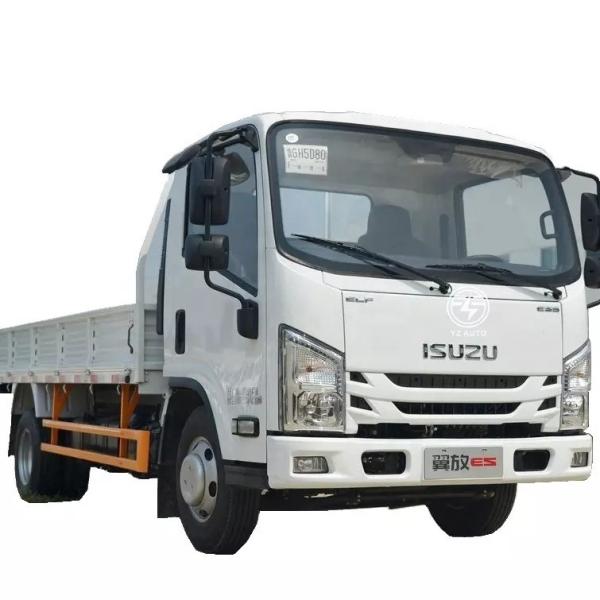 1-10t Capacidade de pneu radial Design 170 HP 4,08m Single Row Van Light Truck Mini Cargo Truck