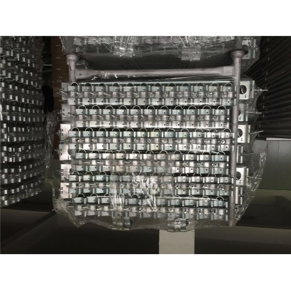 Heavy Duty Intermediate Scaffold Transom Aluminum Scaffold Tube Powder Coated