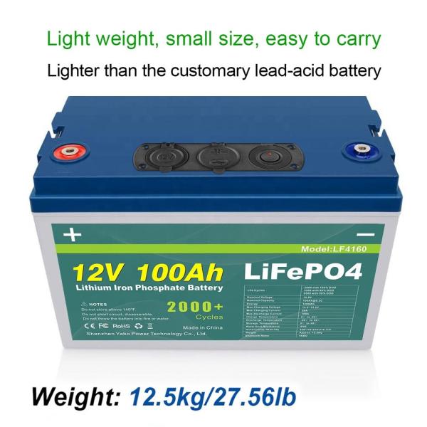 100ah Lifepo4 12v Battery Packs Solar Bms BOATS UPS Golf Carts