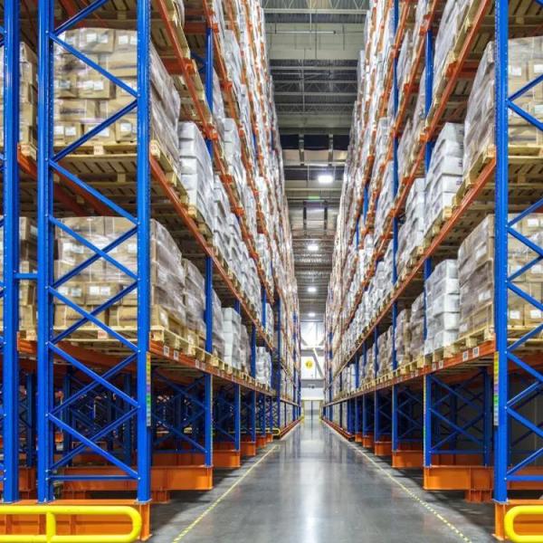 Metal Heavy Duty Beam Pallet Gravity Flow Storage Racks Industrial Storage Equipment