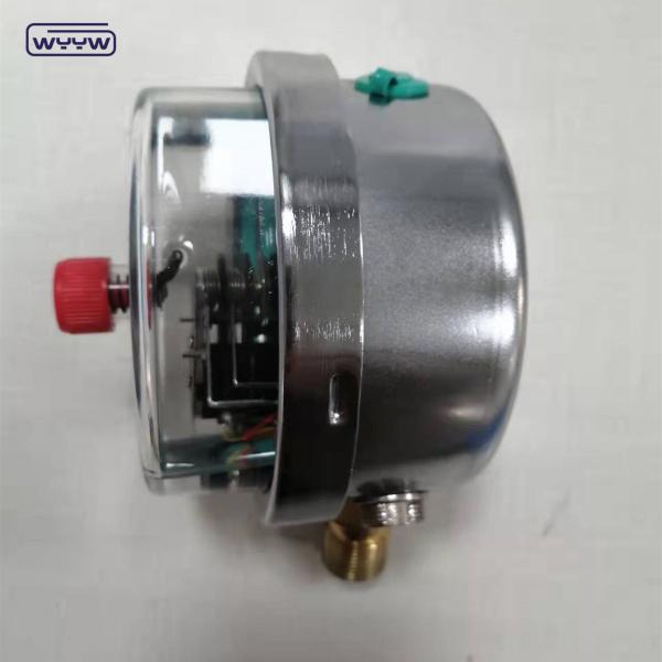 Magnetic-assisted Electronic Pressure Gauge with 100mm Size and Silicone Filled for Accurate Measurements