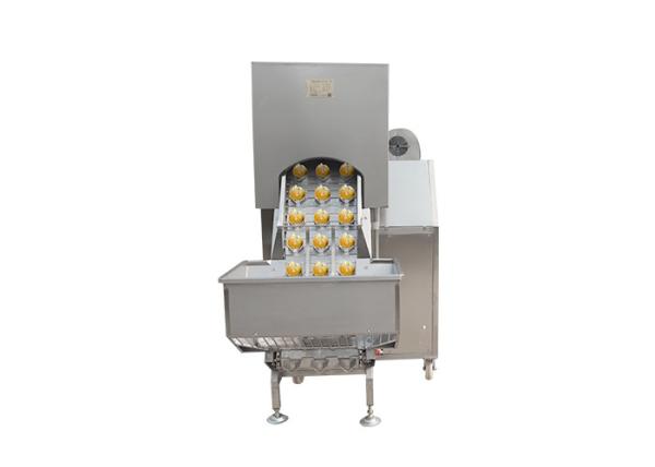 3 máquina de Peeler da pele de cebola das correias 1.52Kw 2500kg/H