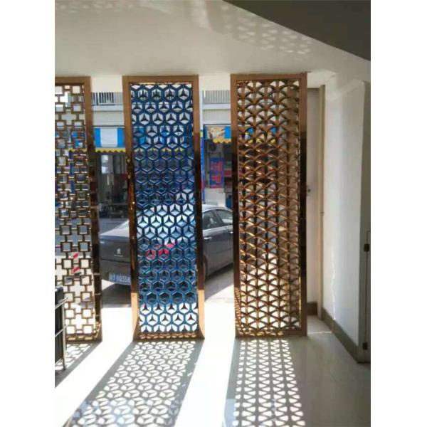 decorative stainless steel wall panel/wall partition with color and design