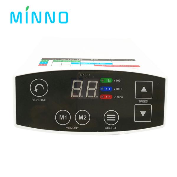 Micromotor de laboratório dentário portátil LED sem escova 35000 Rpm 120w