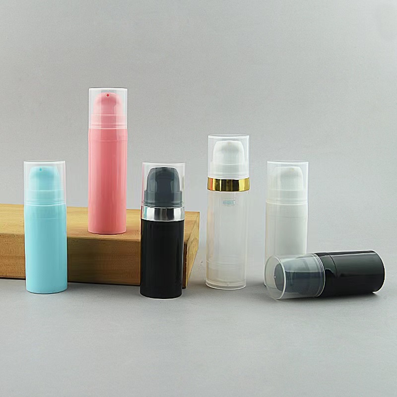Wholesale Mono-Material PP Airless Pump Bottle 5ml 10ml 15ml Recyclable Vacuum Lotion Pump for Skincare