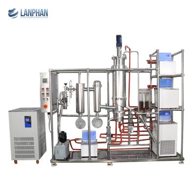 Stainless Steel Wiped Film Molecular Distillation Equipment 220V 30-350 R/Min