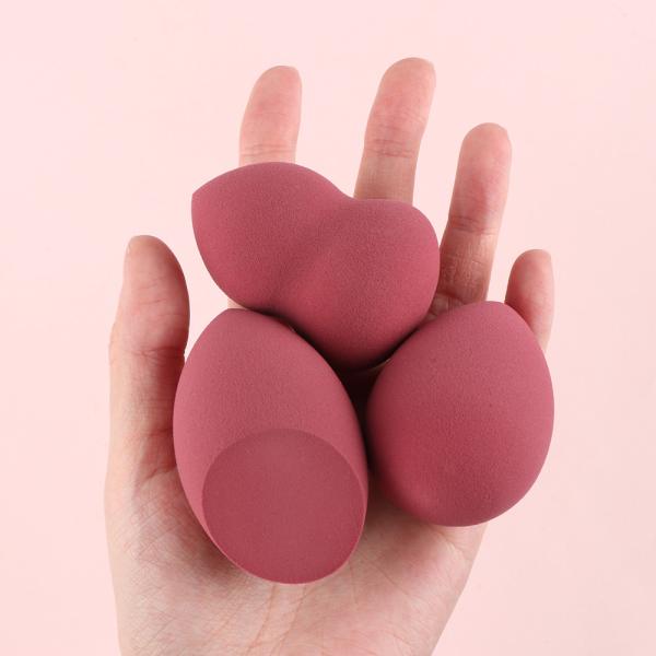 3Pcs/set Makeup SpongePuff Beauty Egg Set Face Foundation Powder Cream Sponges Cosmetic Puff Powder Puff Makeup Tools