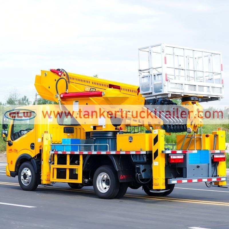 Dongfeng 32 Meter Straight Arm High Altitude Work Vehicle Aerial Platform Truck